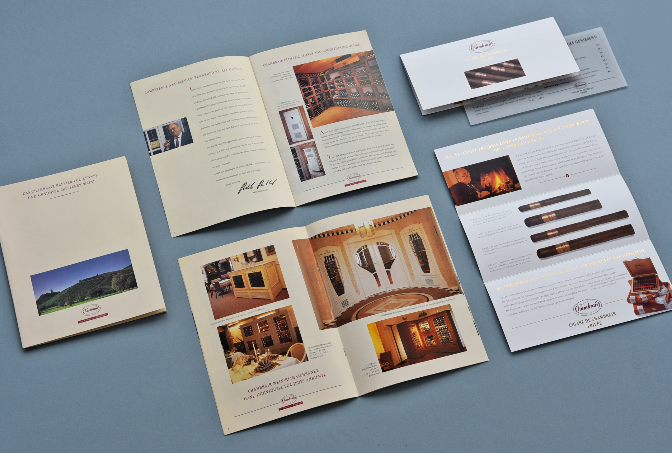 CHAMBRAIR – BROSCHÜREN