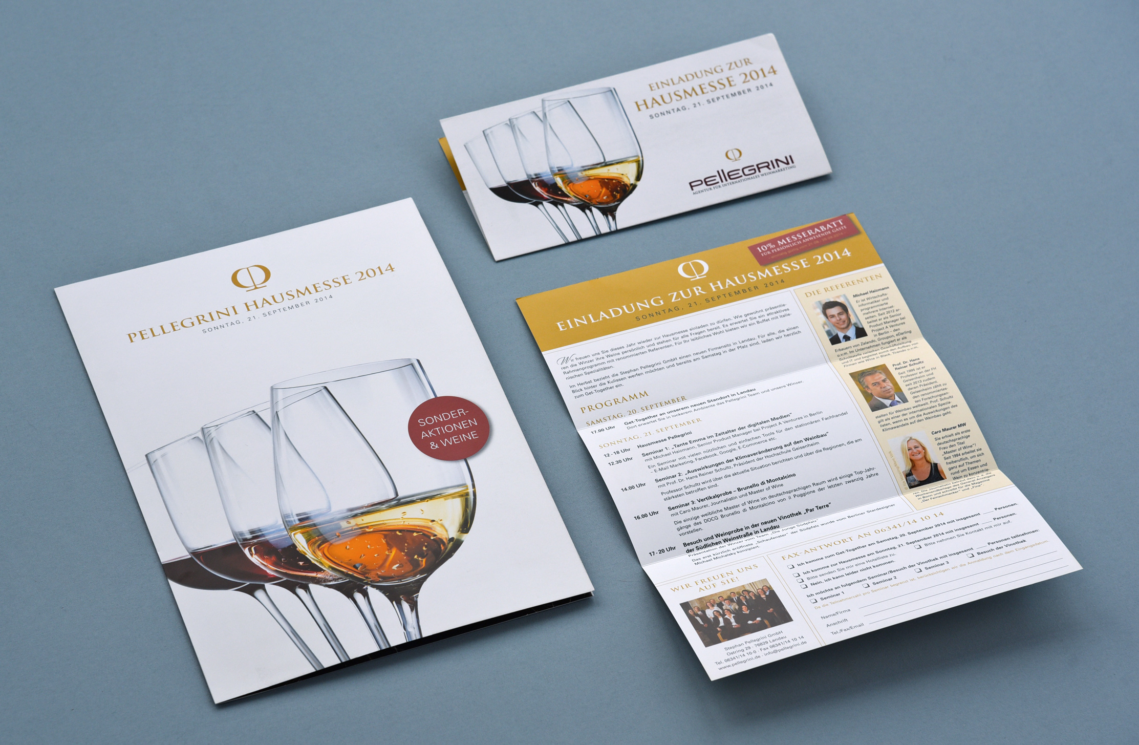 STEPHAN PELLEGRINI GMBH – HAUSMESSE EINLADUNG