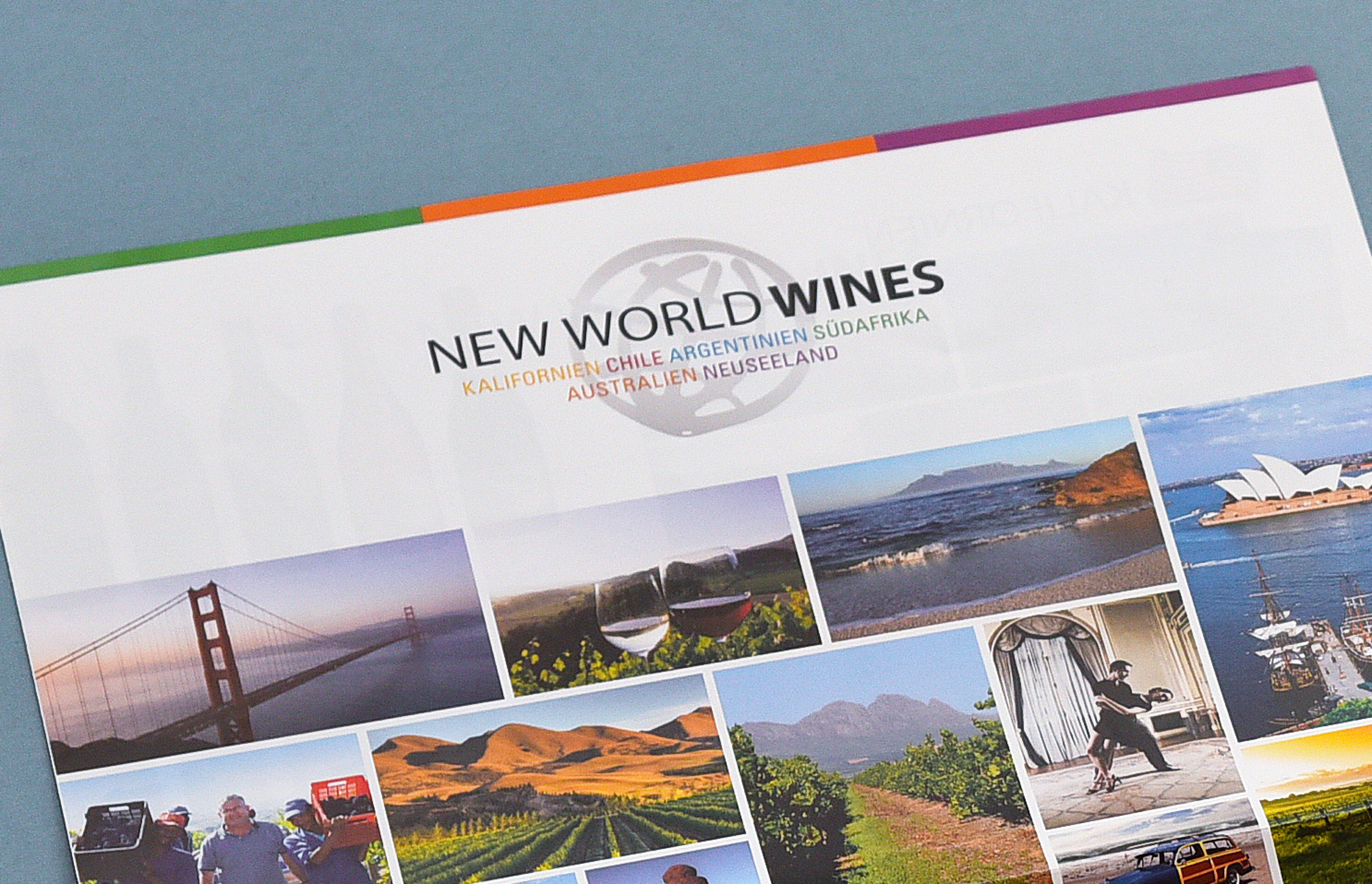 NEW WORLD WINES – LOGO DESIGN